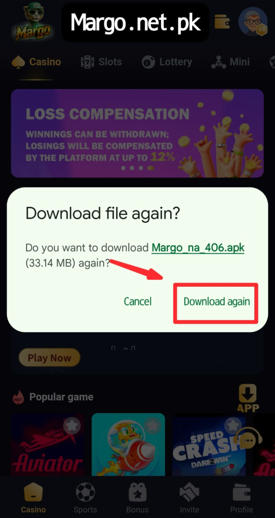 margo bet game download app